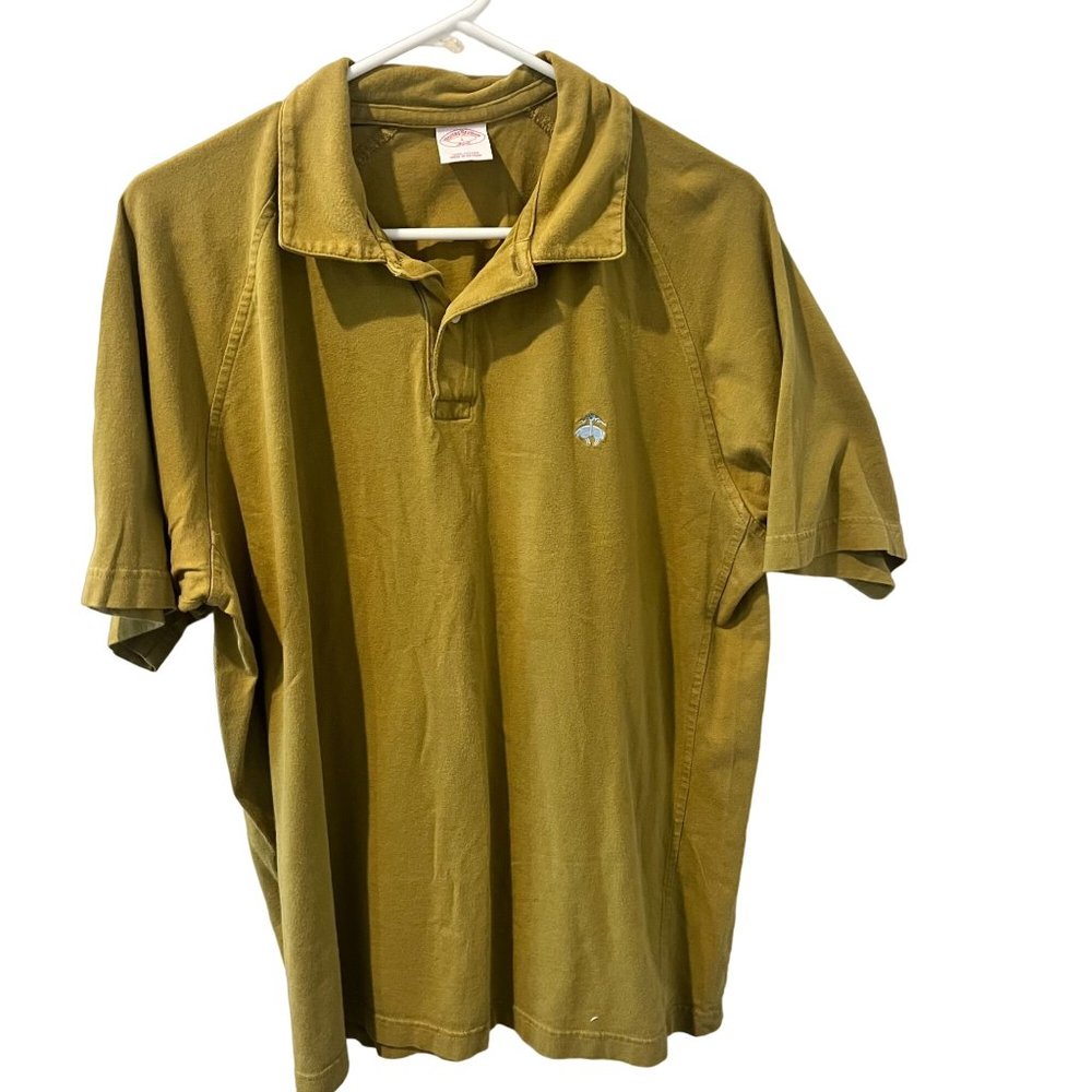 Brooks Brothers 346 Performance Polo Shirt Mens Large